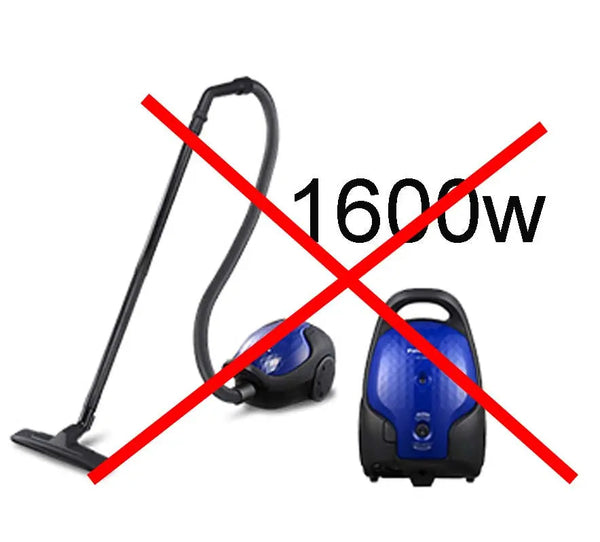 interzice comercializarea aspiratoarelor cu o putere mai mare de 900 W