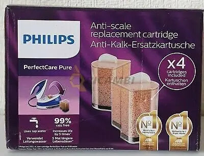 Pachet 4 cartuse anti-calcar Philips GC004/00 PerfectCare Pure - Ropresso Cafe