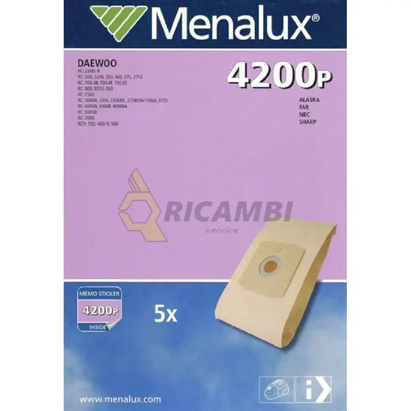 Set 5 saci pentru aspirator Daewoo ECO RC-220R