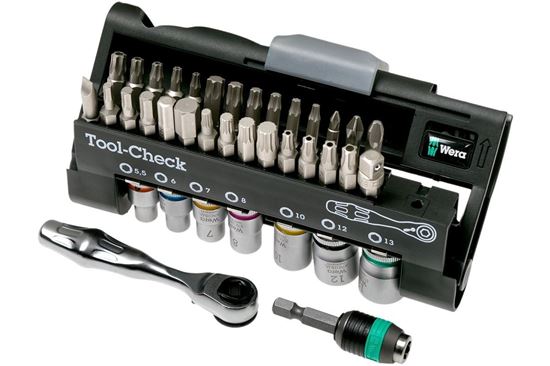 Set cu clichet Wera Tool-Check PLUS