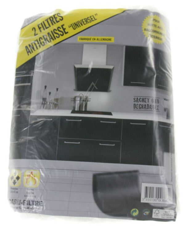 Filtru potrivita pentru universal de grasime 114x47cm, 150gr/m² COM