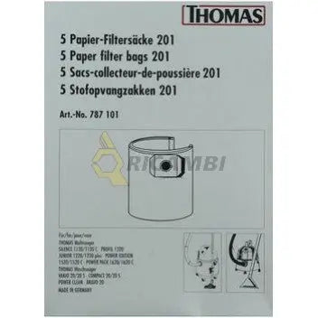 filtru hartie aspirator thomas