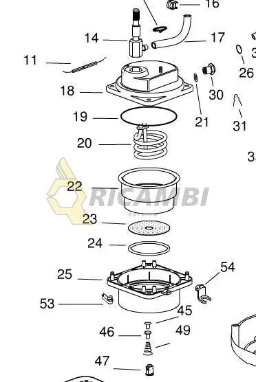 garnitura boiler espressor delonghi