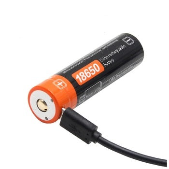 Baterie reîncărcabila USB 18650 2600mAh 3,7 V