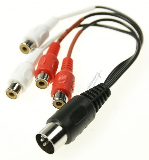 Mufa din tata 5p 4xrca mama 0 2m adaptor-COM