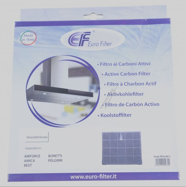 Filtru carbon activ electrolux faber bauknecht potrivita pentru elica -EUROFILTER