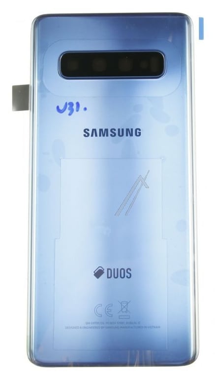 Capac baterie galaxy s10 duos sm g973f ds blue-SAMSUNG