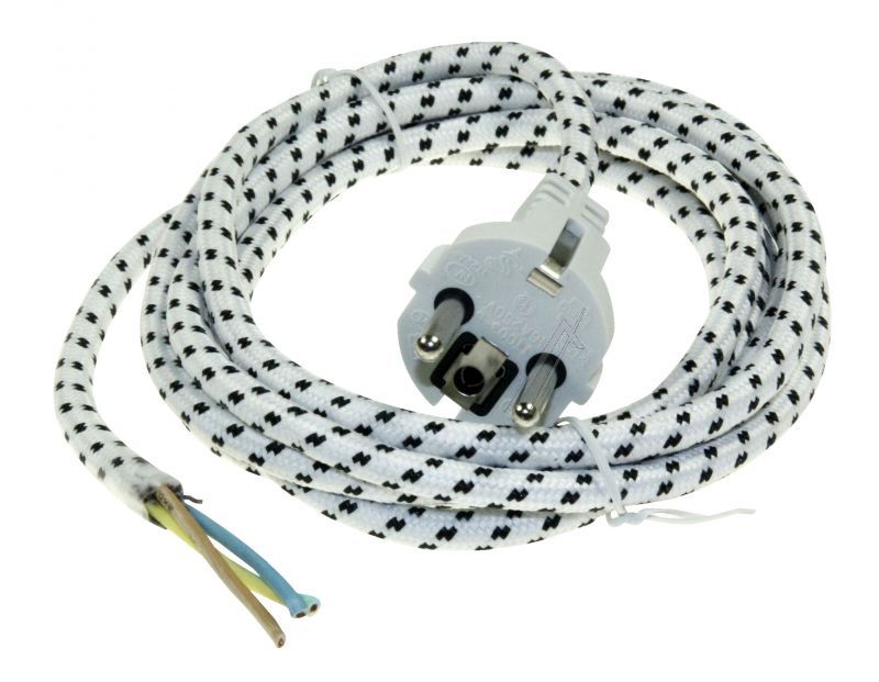 Cablu de alimentare fier de calcat 3,0m 3x0,75mm COM