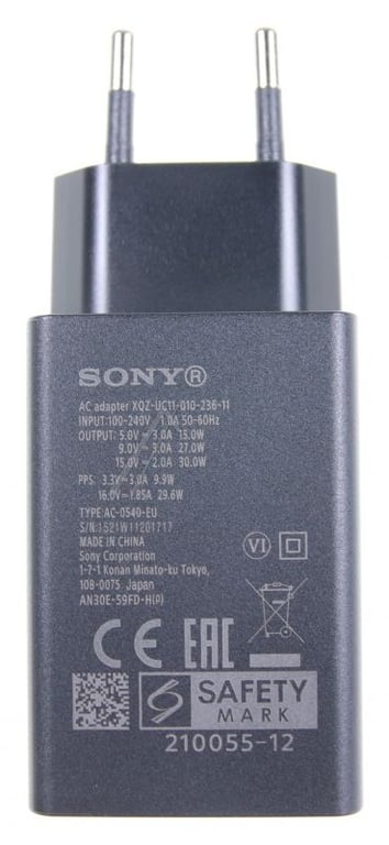 Xqz uc11 incarcator rapid usb c 30w usb pd negru-SONY