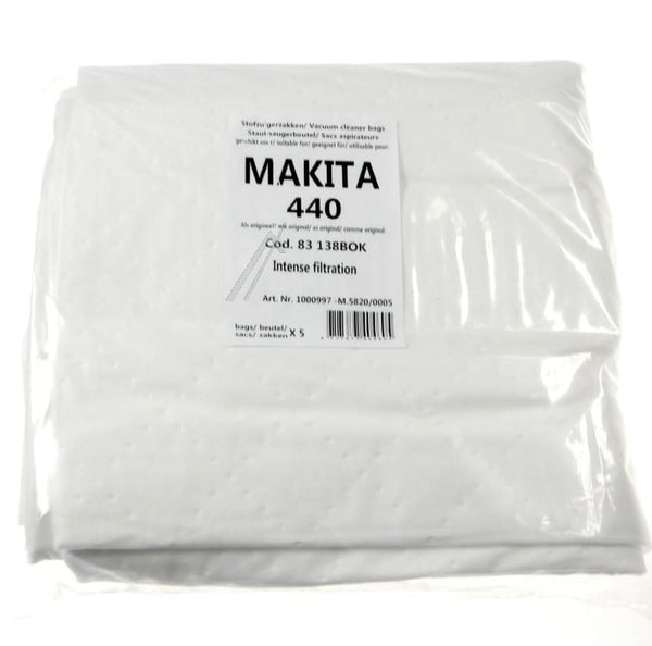 Sac aspirator 5buc potrivita pentru makita 440-COM