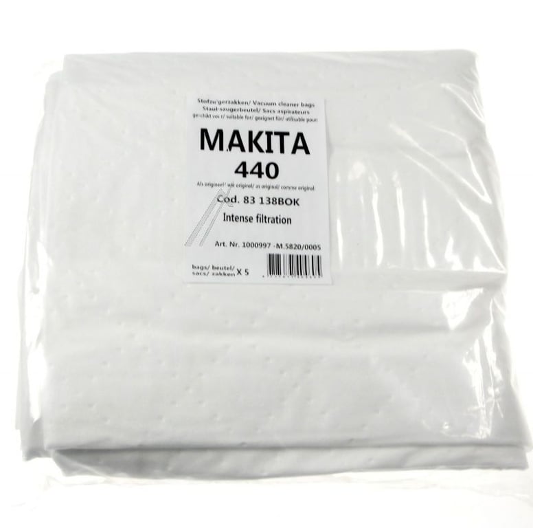 Sac aspirator 5buc potrivita pentru makita 440-COM