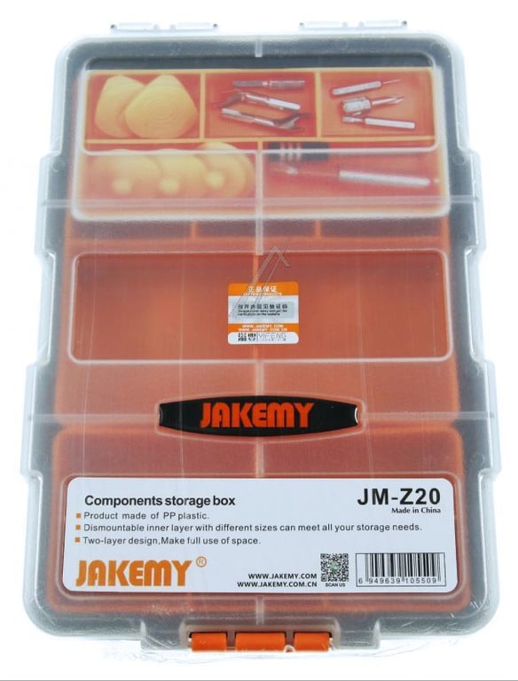 Project tray cutie depozitare piese mici compartimente diferite marimi-JAKEMY