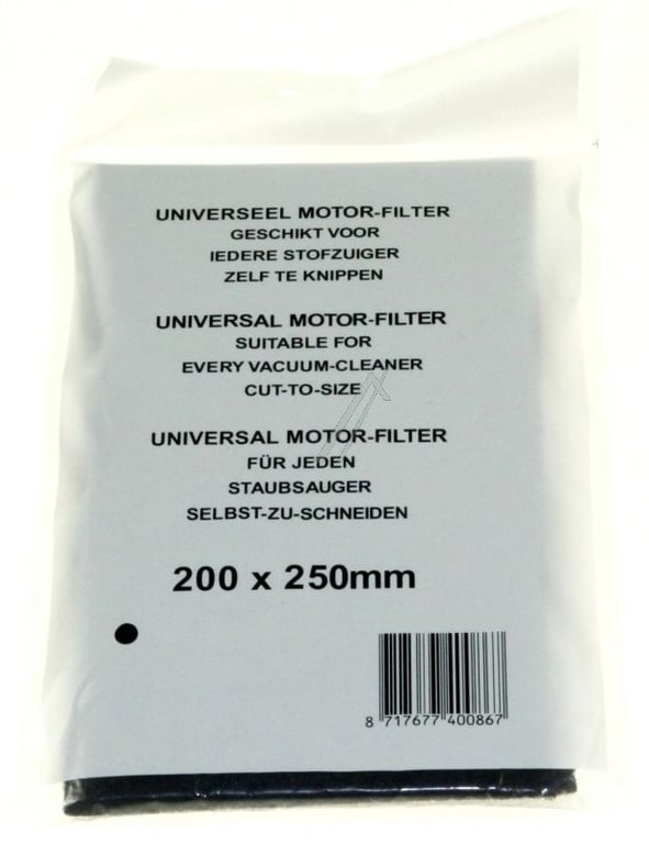 Filtru motor aspirator 200 x 250 mm potrivita pentru universal -COM