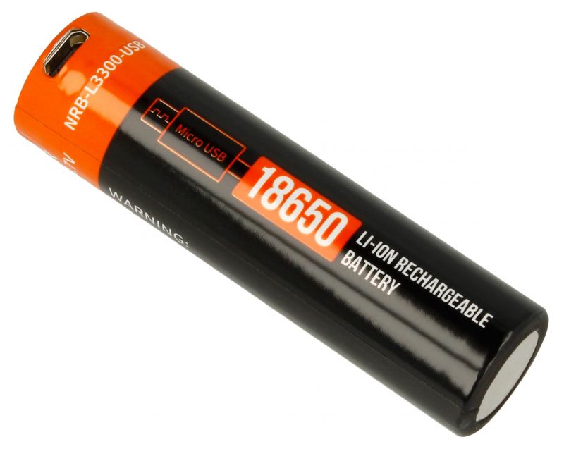 Baterie reîncărcabila USB 18650 2600mAh 3,7 V