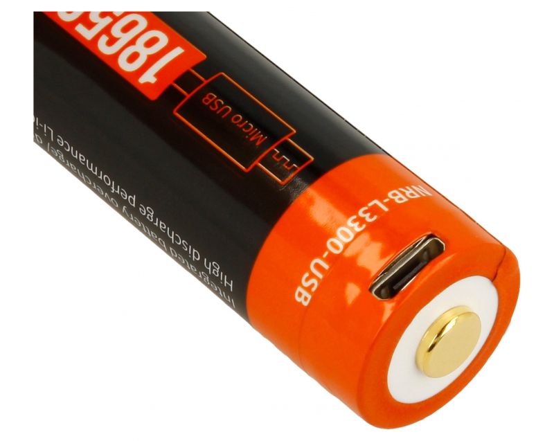 Baterie reîncărcabila USB 18650 2600mAh 3,7 V