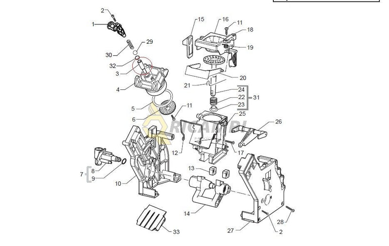racord piston espressor saeco philips