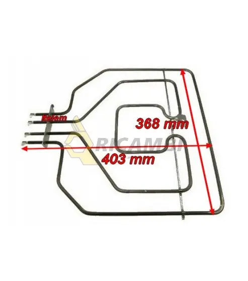 rezistenta superioara cuptor bosch 2300W