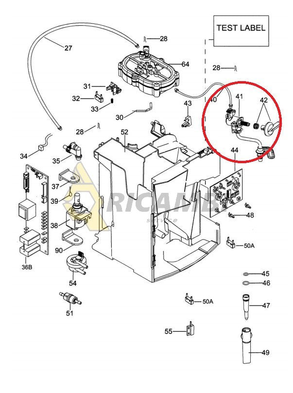robinet abur espressor cafea delonghi