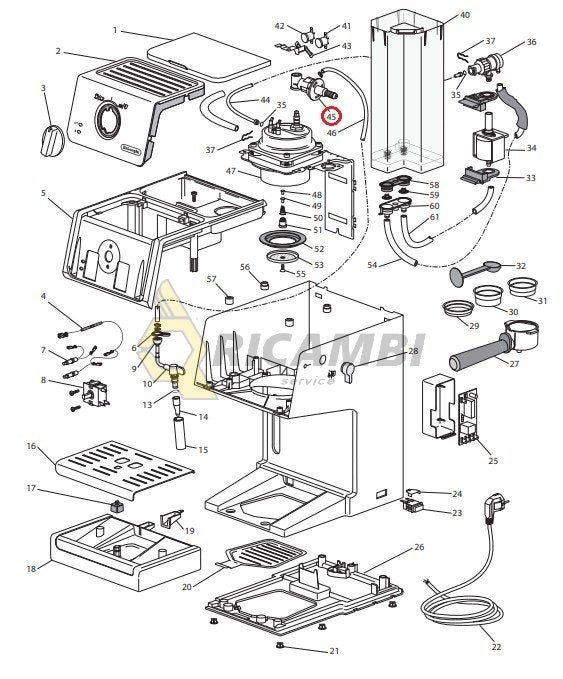 robinet abur espressor delonghi