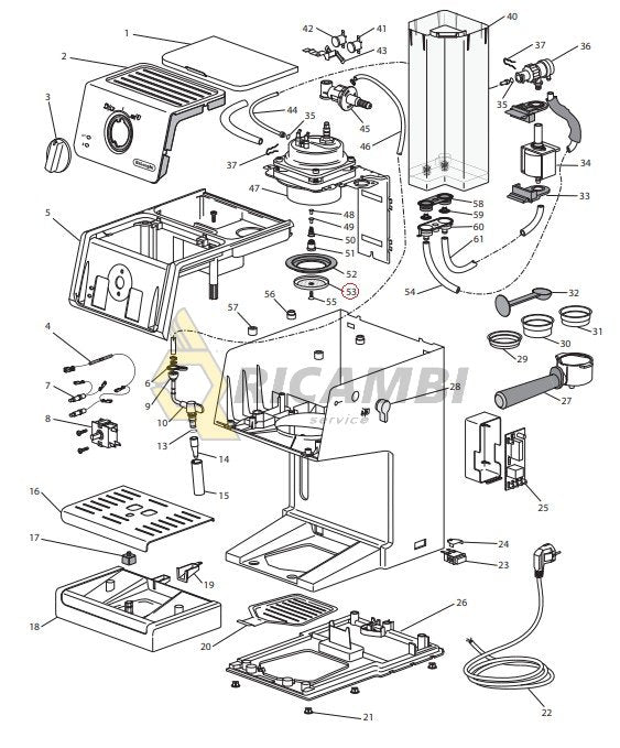 sita portafiltru espressor delonghi