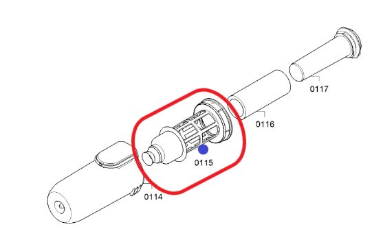 suport filtru aspirator vertical bosch