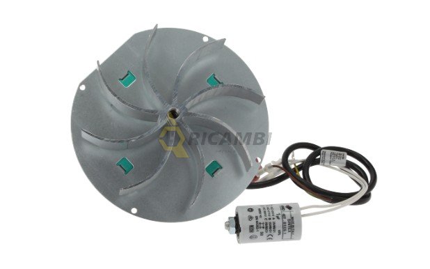 ventilator motor extractor fum centrala peleti 2RECA3